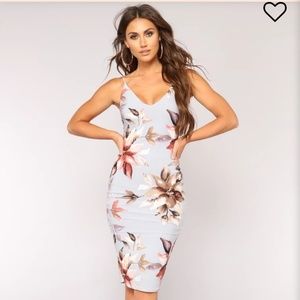 Fashion Nova FLORAL FRESH GARDEN DRESS
